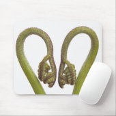 Tapis De Souris Pousses 2 de fougère (Avec souris)