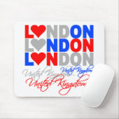 Tapis De Souris Poussière de Londres (Avec souris)