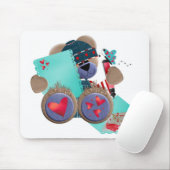 Tapis De Souris Poussière de l'ours (Avec souris)