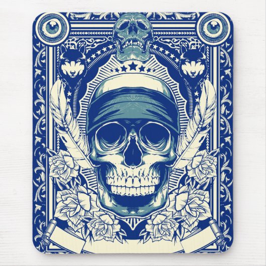 Tapis De Souris Poussière moto (Devant)