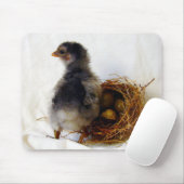 Tapis De Souris Poussin avec Nid (Avec souris)