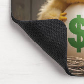 Tapis De Souris Poussin avec un œuf coûteux (Coin)