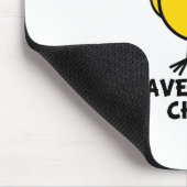 Tapis De Souris Poussin d'agent de voyage (Coin)