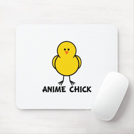 Tapis De Souris Poussin d'Anime (Avec souris)