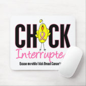 Tapis De Souris Poussin de cancer du sein interrompu (Avec souris)