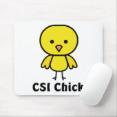Tapis De Souris Poussin de CSI (Avec souris)