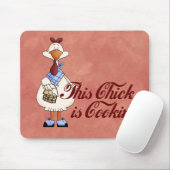 Tapis De Souris Poussin de cuisine (Avec souris)