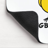 Tapis De Souris Poussin de rugby (Coin)
