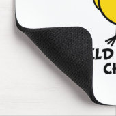 Tapis De Souris Poussin d'hockey de champ (Coin)
