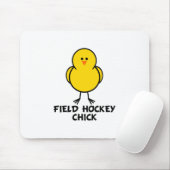 Tapis De Souris Poussin d'hockey de champ (Avec souris)