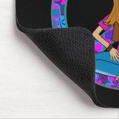 Tapis De Souris Poussin hippie (Coin)