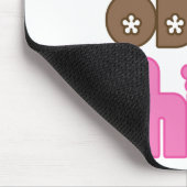 Tapis De Souris Poussin impertinent Mousepad de hautbois (Coin)