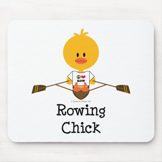 Tapis De Souris Poussin Mousepad d'aviron (Devant)