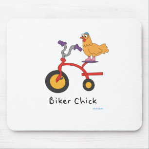 Tapis De Souris Poussin Mousepad de cycliste