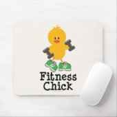 Tapis De Souris Poussin Mousepad de forme physique (Avec souris)