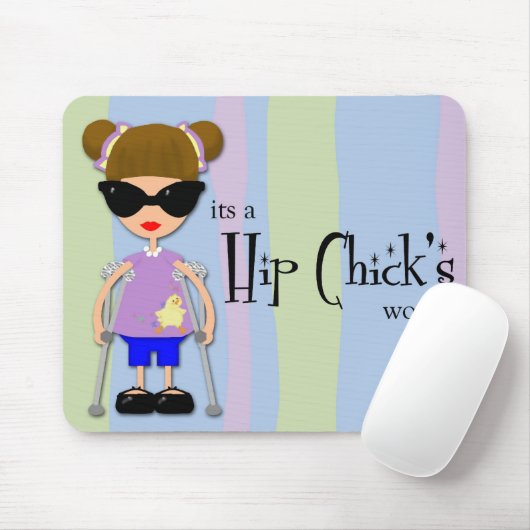Tapis De Souris Poussin Mousepad de hanche (Avec souris)