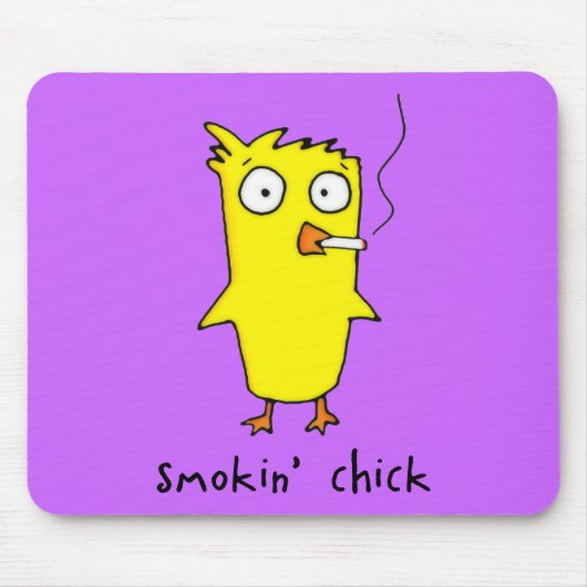Tapis De Souris Poussin Mousepad de Smokin' (Devant)