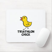 Tapis De Souris Poussin Mousepad de triathlon (Avec souris)