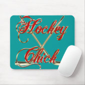 Tapis De Souris Poussin Mousepad d'hockey (Avec souris)