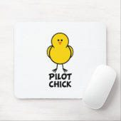Tapis De Souris Poussin pilote (Avec souris)