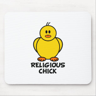 Tapis De Souris Poussin religieux
