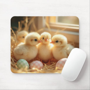 Tapis De Souris Poussins Avec En vichy Oeufs