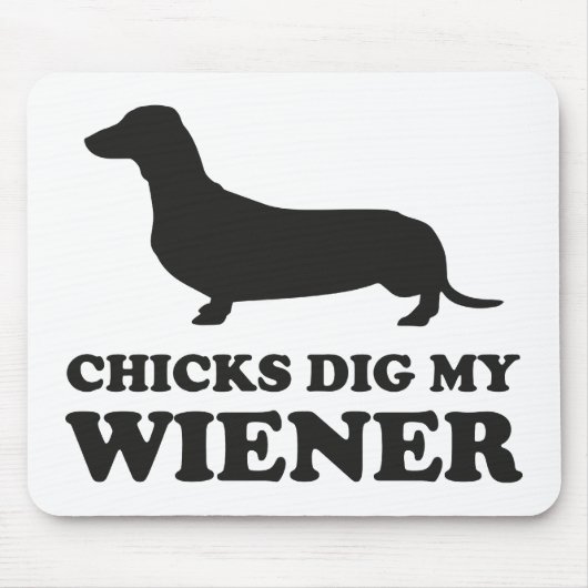 Tapis De Souris Poussins Creg My Wiener (Devant)