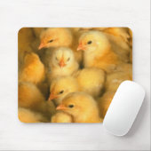 Tapis De Souris Poussins de bébé (Avec souris)