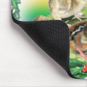 Tapis De Souris Poussins de Noël (Coin)