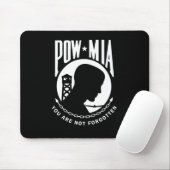 Tapis De Souris POW MIA Mousepad (Avec souris)