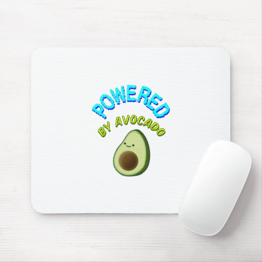 Tapis De Souris Powered by Avocado (Avec souris)