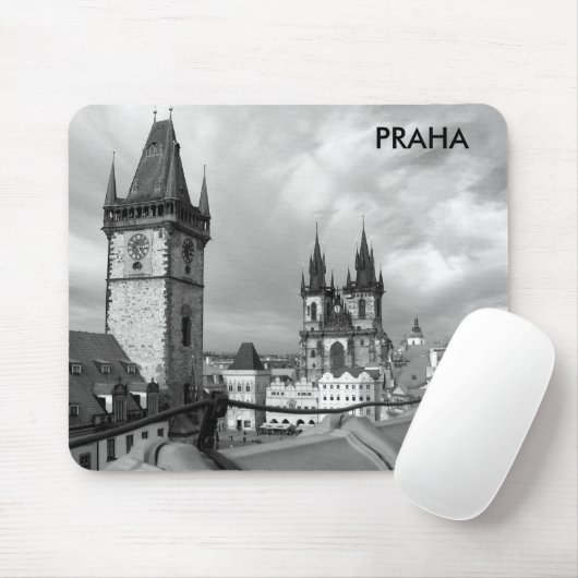 Tapis De Souris Prague Mousepad (Avec souris)