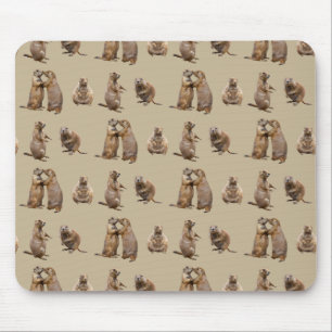 Tapis De Souris Prairie Dog Frenzy Mousemat (Gold)
