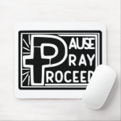 TAPIS DE SOURIS PRATIQUE DE LA PAUSE (Avec souris)