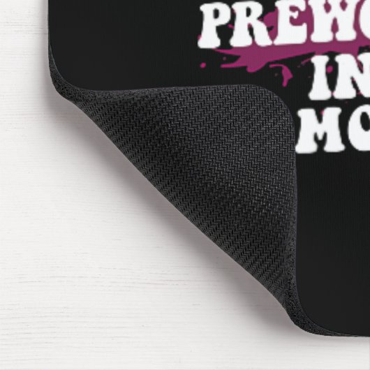 Tapis De Souris Pré-Exercice Dans Ma Bouche Gym Bodybuilding Avant (Coin)