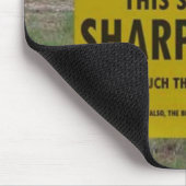 TAPIS DE SOURIS PRÉCAUTION (Coin)