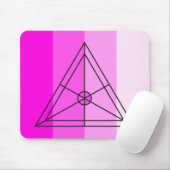 Tapis De Souris Précision rose : Office Essentials Inspiré Sur Le  (Avec souris)