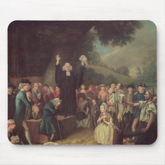 Tapis De Souris Prédication de George Whitefield (Devant)