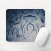 Tapis De Souris Prédication de Shakyamuni Bouddha (Avec souris)