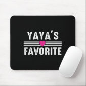 Tapis De Souris Préféré de Yaya  (Avec souris)