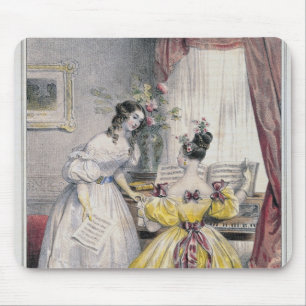 Tapis De Souris Prélude, de "DES Femmes de journal", 1830-48