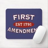 Tapis De Souris Premier amendement (Avec souris)