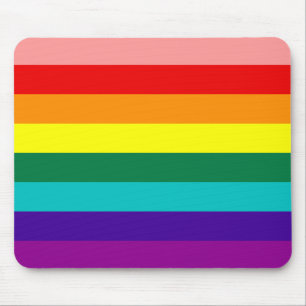Tapis De Souris Premier drapeau Gay pride arc-en-ciel Mousepad
