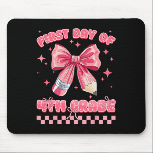 Tapis De Souris Premier Jour De 4e Année Coquette Byck Rentree Sco