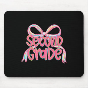 Tapis De Souris Premier jour de deuxième année Bundle floral pour