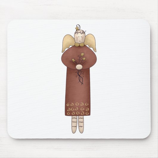 Tapis De Souris Premier Snowel · Ange (Devant)