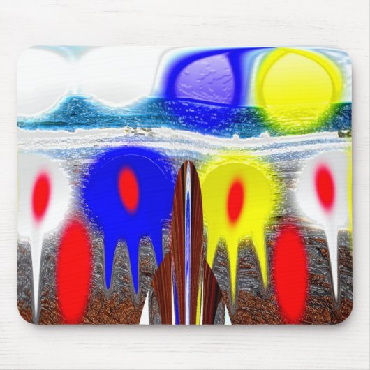 Tapis De Souris Première invasion Alien (Devant)