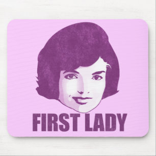 Tapis De Souris Première Madame Jackie O Mousepad