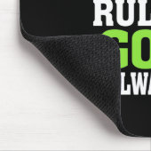 Tapis De Souris Première Règle De Golf (Coin)