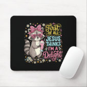 Tapis De Souris Premièrement Jésus Pense À Une Conception De Raton (Avec souris)